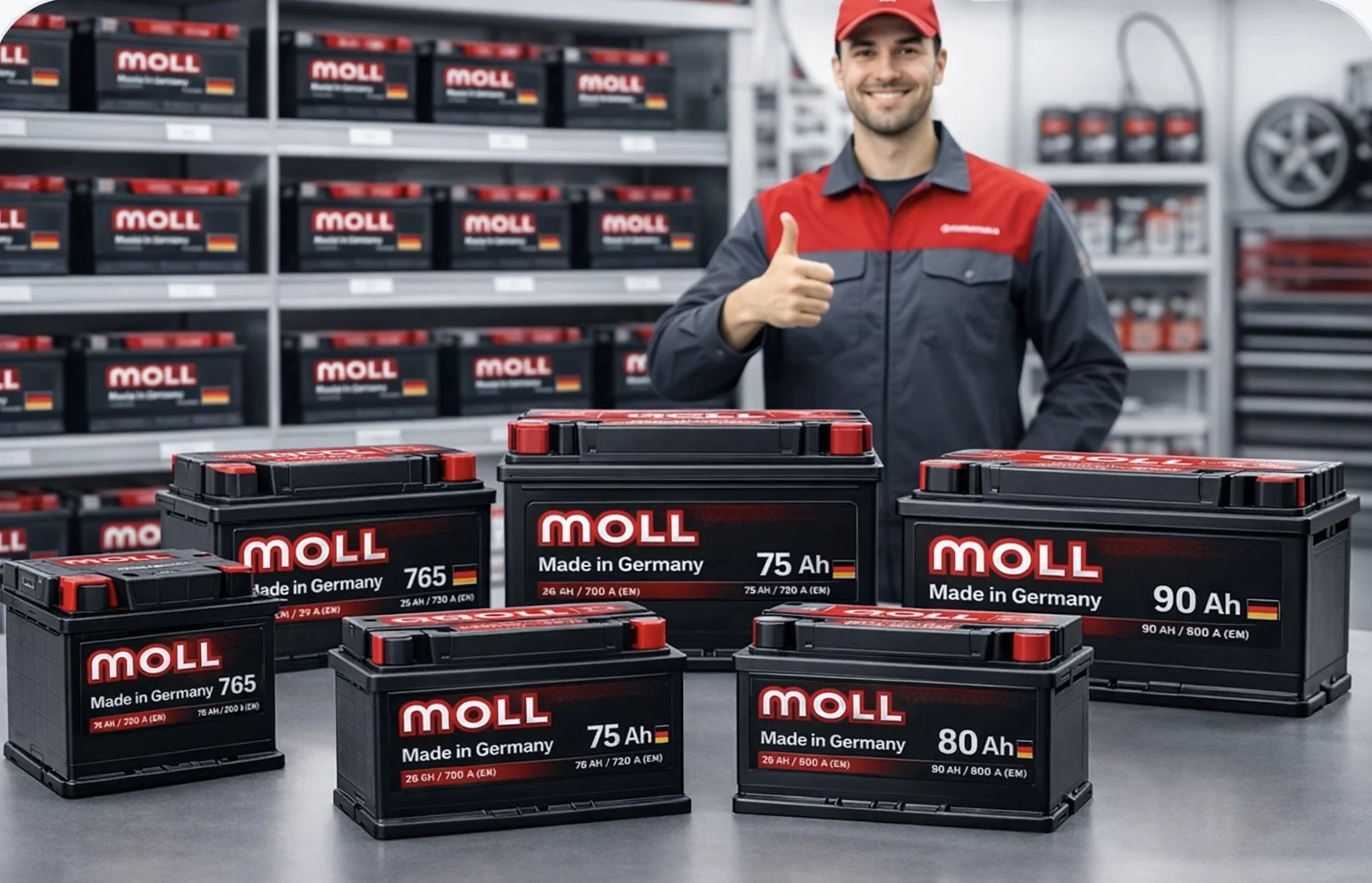 Şanlıurfa MOLL Akü Ana Bayii